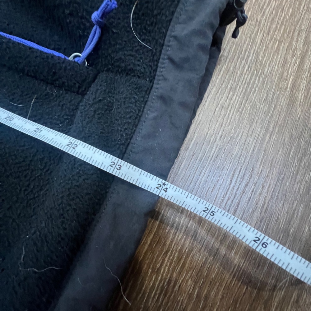 The North Face Womens Full-Zip Denali Fleece Jacket. Black & Purple size XS - Picture 3 of 6